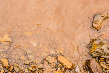Muddy Water Waves of Panshet Lake