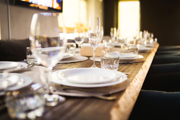 catering service in restaurant