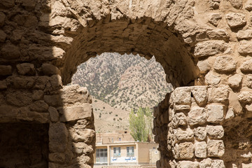 Fototapeta premium Espakhu Temple, North Khorasan, Iran