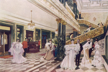 Edinburgh Station Hotel. Date: circa 1905