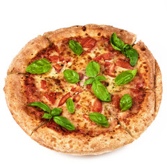 Homemade Margherita Pizza