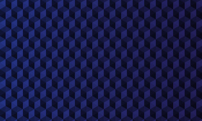 Fototapeta na wymiar Blue background with hexagon