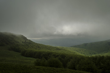 panoramy Bieszczadów 