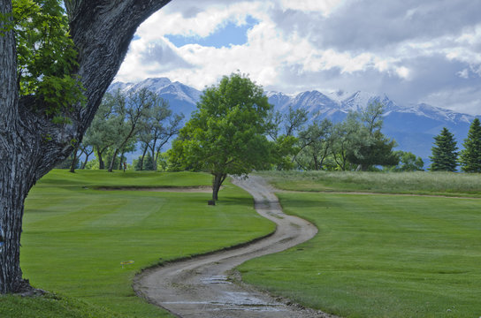 Salida Golf Course and Mountain Views