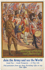 Brit. Recruitment Poster. Date: circa 1912
