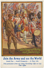 Obraz premium Brit. Recruitment Poster. Date: circa 1912