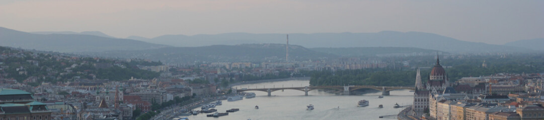 Obraz premium Cover: Budapest
