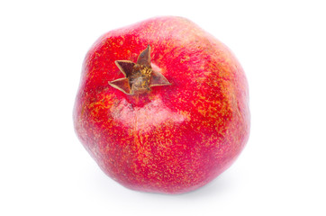 pomegranate  isolated on the white background