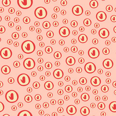 Hands success gesture okey yes agreement signal seamless pattern human agree best approval vector.