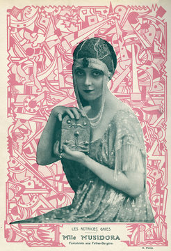 Mlle Musidora. Date: 1914