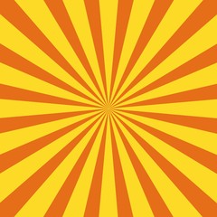 Sunburst retro vector background
