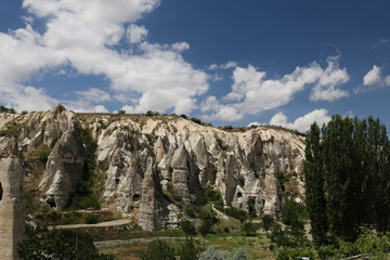 Rock Formations in Cappadocia, Turkey