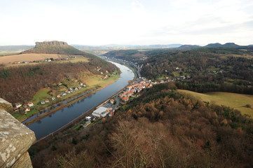 The view from the fort