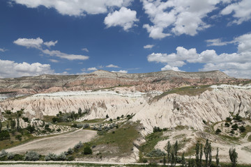 View of Cappadocia in Turkey
