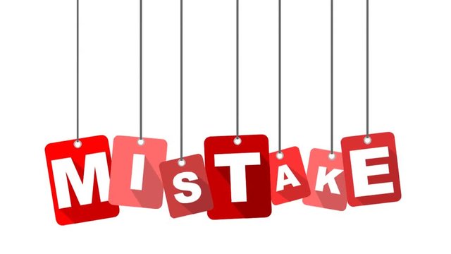 red flat animation mistake