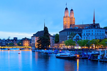 Fototapeta premium Zürich, Schweiz