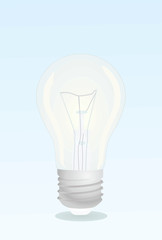 Light bulb vector. innovation concept. 