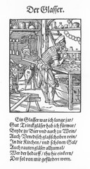 16th century Glassworker. Date: 1568