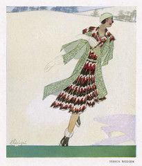 Chanel Skater 1929. Date: 1929