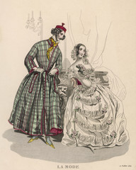 Dressing Gowns 1841. Date: 1841