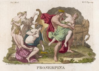 Fototapeta premium Classical myth -- Persephone - Proserpina