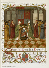 Henry Vi Sacre at Paris. Date: 1430