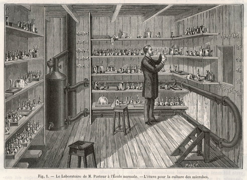 Science - Pasteur. Date: 1884