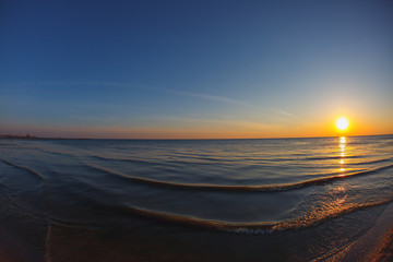 Obraz premium Sea sunset