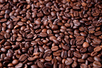 Brown coffee bean background