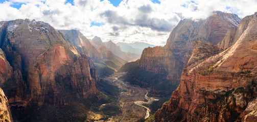 Overlooking Zion