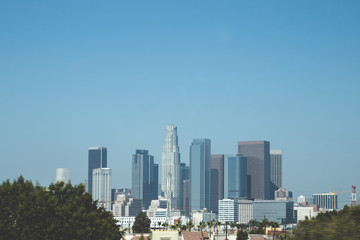 Fototapeta premium Los Angeles Skyline