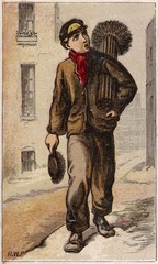 Chimney Sweep - Aunt Louis. Date: circa 1880