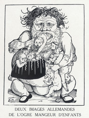Child-Eating Ogre. Date: 1520
