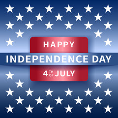Happy independence day background, 4th of July