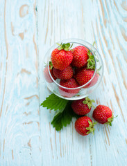 Sweet delicious berries for dessert