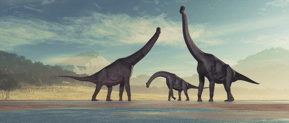 Family of dinosaurs