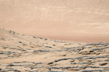 Endless sands of the desert