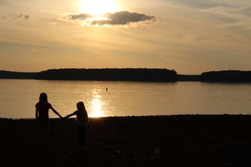 Sister's at Sunset