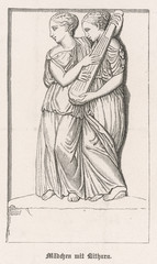 Women with a Kithara. Date: BC
