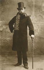 Fototapeta na wymiar Paul Verlaine French poet. Date: 1844 - 1896