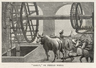 Indigo Factory - India. Date: 1887