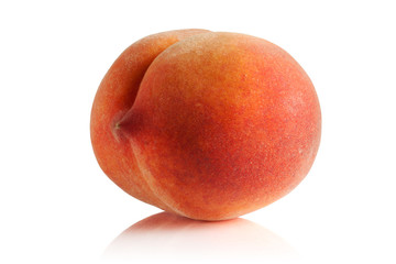 ripe and juicy peach