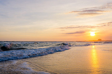 Fototapeta premium HoCoc beach sunset