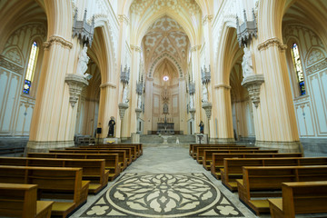 Obraz premium Interno del Tempio di San Francesco - Gaeta