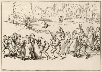 St. Vitus' Dance - 16th century. Date: 16th century
