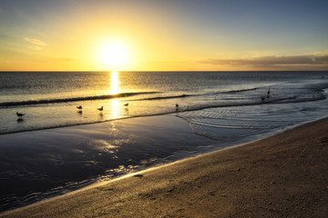 Sonnenuntergang am Golf von Mexiko