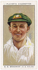 Bradman - Cricketer - 1934. Date: 1934