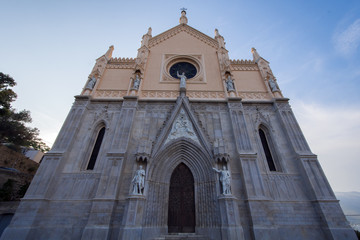 Fototapeta na wymiar Entrata del Tempio di San Francesco - Gaeta