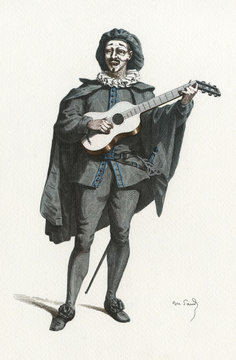 French Theatre - La Roze. Date: 1640