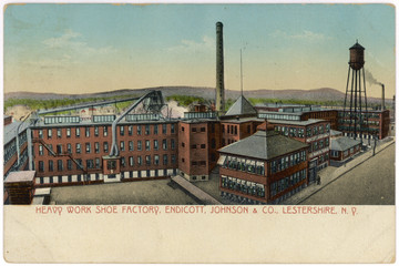 Heavy Work Shoe Factory. Date: 1913